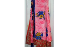Indian Sari Wrap Skirt S333 - £19.88 GBP