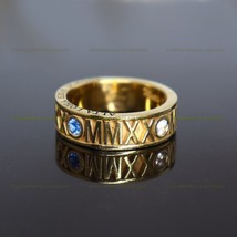 Roman Numeral Graduation Ring High School Class Ring Class of 2024 Grad gift - £88.63 GBP