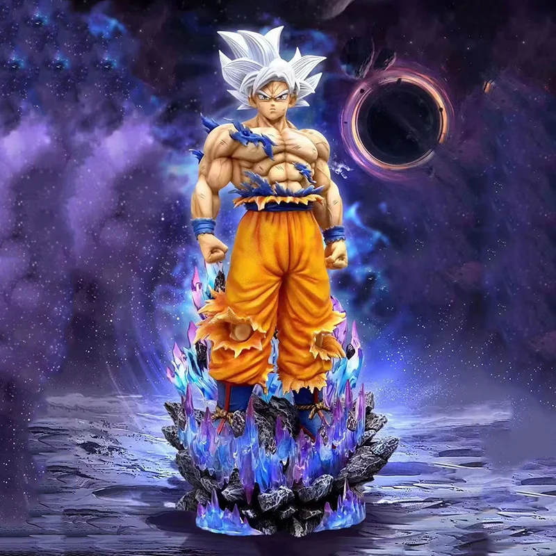 33cm Anime Dragon Ball  Figure Son Goku Action Figures Ultra Instinct Gok - £55.06 GBP+