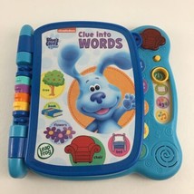 Leap Frog Blue&#39;s Clues &amp; You Clue Into Words Electronic Learning Book 20... - £19.19 GBP