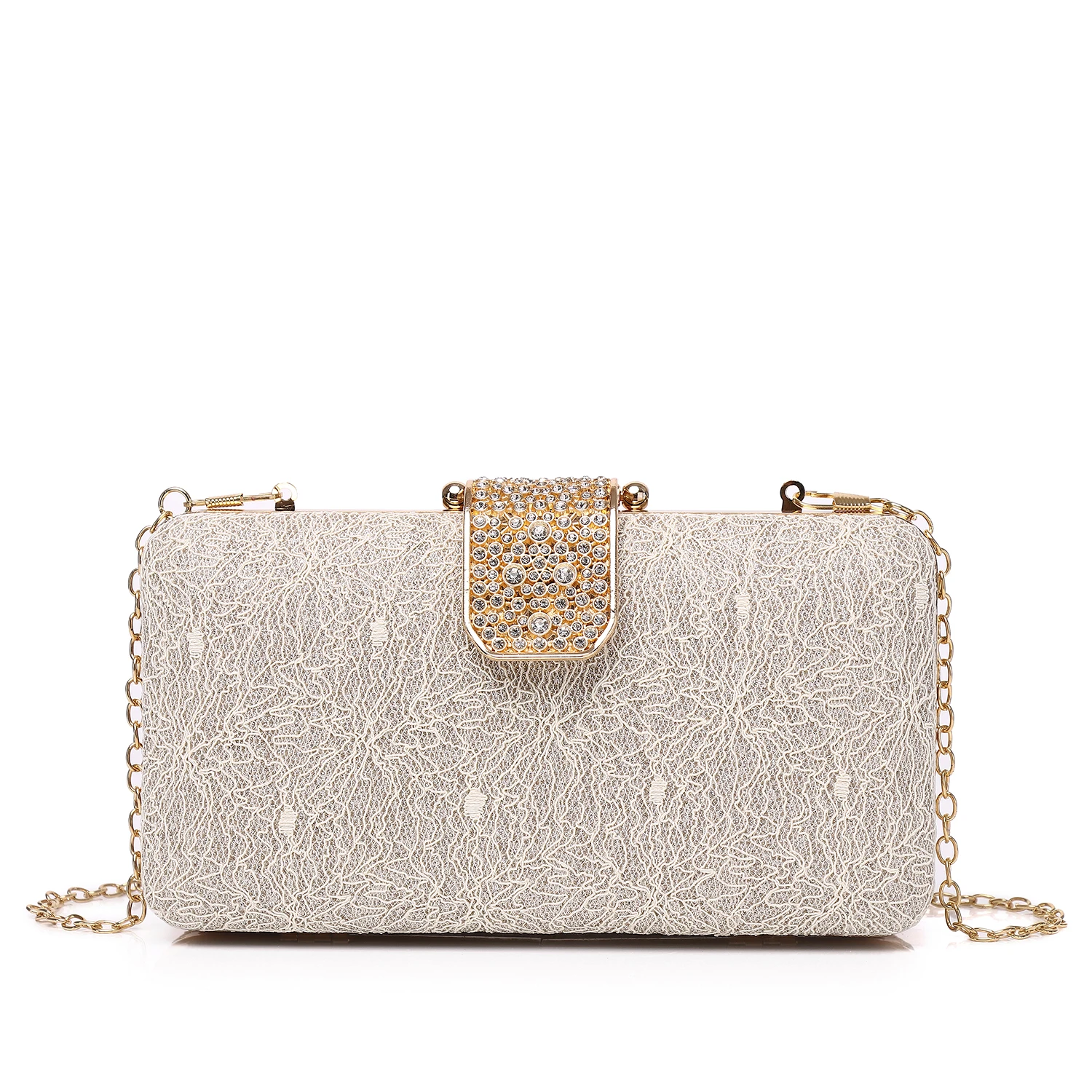 Sparkling Sequins Clutches Evening Handbags for Women Wedding Party Diam... - £53.11 GBP