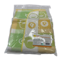 Piyo Piyo Six Layer Cotton Gauze Bath Towel, Yellow/Green - $8.90