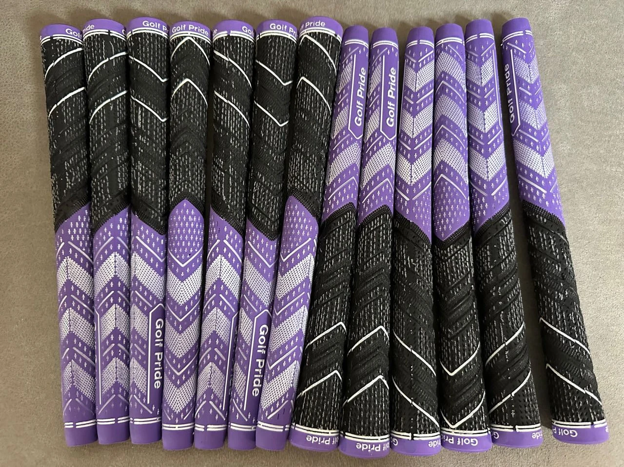 13pcs Golf Grip MCC Plus 4 Teams Midsize Grip White/Purple - £50.17 GBP