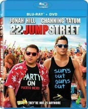 22 Jump Street Blu-ray + DVD + Valid Digital HD Movie Channing Jonah Hill Cube - £7.22 GBP