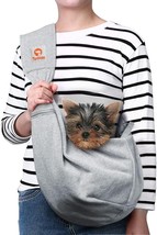 Dog Sling Carrier for Small Dogs pet slings with extra pocket storage sl... - $53.09