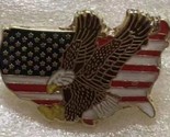 6 Pack of USA Map Eagle Lapel Pin - $18.88