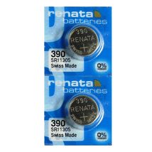 Renata 390 SR1130SW Batteries - 1.55V Silver Oxide 390 Watch Battery (2 Count) - £4.74 GBP