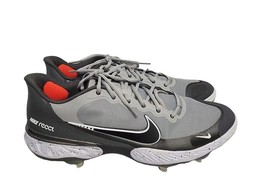 Nike Alpha Huarache Elite 3 CK0746 011 Mens Size 13  Gray Metal Baseball Cleats - $59.39
