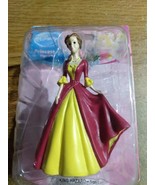 Disney Princesses 3” Tall Figurine - Maroon/Gold Bell - Beauty and the B... - £9.83 GBP