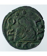 Venetian Trade Colonies 1649 - 1676 6 Bagattino VF+ Condition - $1,385.50 MXN