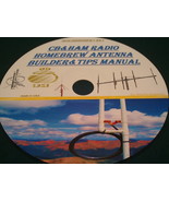 CB &amp; HAM RADIO HOMEBREW ANTENNA BUILDER &amp; TIPS MANUAL ON CD - £7.86 GBP