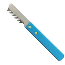 MPP Professional Dog Grooming Pet Coat Fur Stripper Knives Trimmer Stripping Too - £22.44 GBP