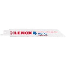 LENOX Tools Bi-Metal Reciprocating Saw Blade, 6-inch, 24 TPI (20569S624R) - $6.95