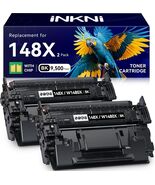 148X W1480X Black Toner Cartridge (2 Pack) w/Chip for HP LaserJet Pro - $69.99