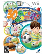 Family Party: 30 Great Games (Nintendo Wii, 2008) Complete Near Mint Vid... - $257.64 MXN