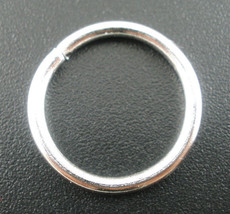 16mm Silver plated Jump rings connector 50-500 pcs jewelry findings DIY - £2.94 GBP