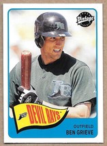 2003 Upper Deck Vintage #62 Ben Grieve Tampa Bay Devil Rays - £1.48 GBP