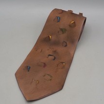 Vintage Stan Silk Tie Necktie 4&quot; - £58.62 GBP