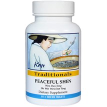 KAN Herbs Traditionals Peaceful Shen 60 tabs x 500mg Chinese Herbal Medicine - £11.15 GBP