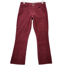 Prosperity Pants Women Size 29 Petite Purple Stretch Preppy Corduroy Bab... - £20.14 GBP