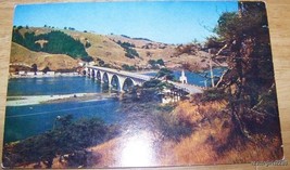 Bridge at Gold Beach on  Oregon Coast highway Postcard - $3.99