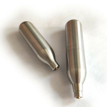  Stainless Steel Refillable 12g 8g Unthreaded Rechargeable CO2 Gun Cartridge Gas - £13.39 GBP+