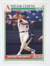 Andujar Cedeno 1991 Score #753 Houston Astros MLB Rookie Card MLB Baseball RC - £0.77 GBP