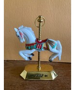 1992 Hallmark Tobin Fraley Carousel Horse Keepsake Porcelain Series Orna... - $8.90