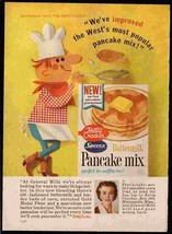 1959 Ad Feb Betty Crocker Pancake Mix Buttermilk - £2.39 GBP