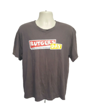 New Jersey State University Rutgers Day Adult Large Gray TShirt - £11.97 GBP