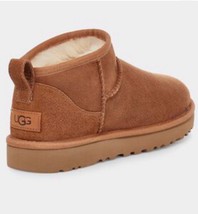 AUTHENTIC UGG CLASSIC ULTRA MINI BOOTS~WOMEN’S ~CHESTNUT~US 10~NIB~USPS ... - $149.95