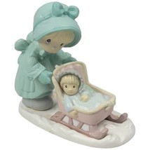 Precious Moments Miniature Monthly Figurine 2.5&quot; JANUARY - 1989 - $4.00
