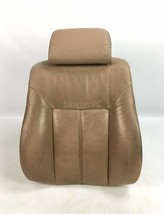 BMW E39 5-Series E38 Sand Tan Leather Front Seat Backrest Cushion 1995-1998 OEM - £58.38 GBP