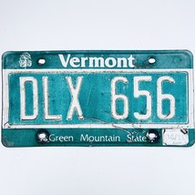 2010 United States Vermont Green Mountain Passenger License Plate DLX 656 - £19.76 GBP