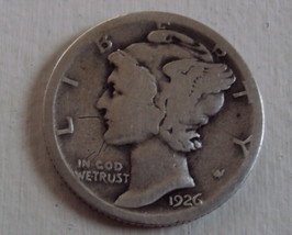 1926-S Mercury Dime - 90% silver coin! - $9.99