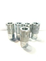 QTY-5 Amflo C26 IM Design Steel Quick Connect Coupling Coupler 3/8 NPT F... - $57.00