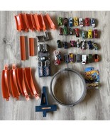Hot Wheels Cars Tracks Lot Set Mixed Bundle Vintage + Modern Matchbox Ve... - $1,238.02 MXN