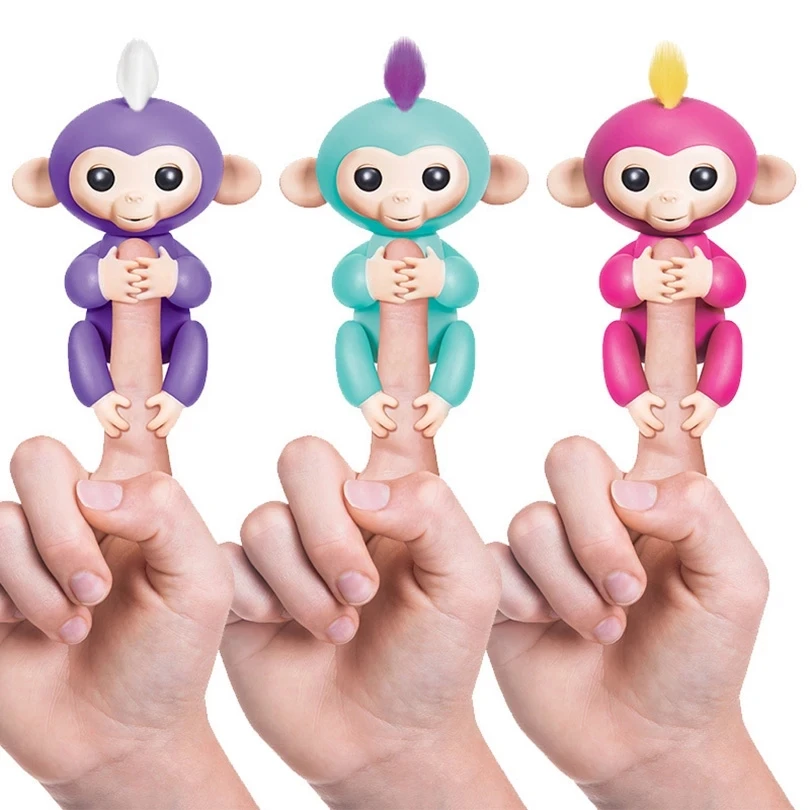 Finger monkey pack Finger baby Monkey Rose Interactive Baby Pet Intelligent Toy - £19.68 GBP+