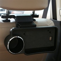 Car Storage Box With Foldable Backrest Beverage Rack - $55.00