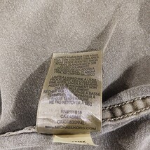 MK Michael Kors RN#111818 Women's Green Button Up Jacket Pockets Size XL image 7