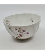 Vintage Porcelain Rosenthal Pompadour round bowl. White with floral desi... - $20.51 CAD