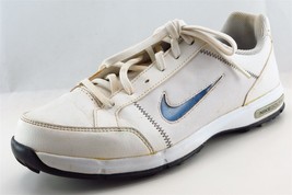 Nike Golf White Synthetic Athletic Boys Shoes Size 5 - £16.95 GBP