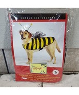 Casual Canine Bumble Bee Dog Halloween Costume Size S - £9.39 GBP