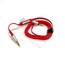 3.5mm Aux Audio Stereo Remote Mic Cable for Sony MDR XB950BT XB950N1 Headphones - £7.66 GBP