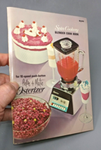 1968 Advertising Spin Cookery Blender Cookbook 10-Speed Push-Button Oste... - $9.85