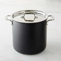 All-Clad NS1 Hard Anodized Aluminum Induction Non-Stick  8-Qt Stock Pot ... - $65.44