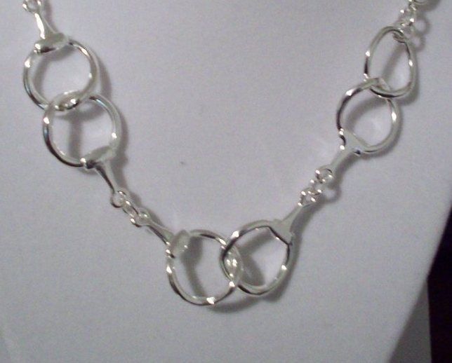 SILVER TONE NECKLACE - $40.00