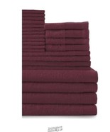 Baltic Linen 0353624310 100 Percent Cotton Complete 24 Piece Towel Set -... - $156.39 CAD