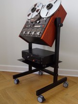 NEW CUSTOMISED Cart Stand for any TASCAM 34B 32B etc Reel to Reel Recorder - $504.90