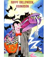Happy Halloween Grandson - Halloween Greeting Card - 027972 - $54.54 MXN